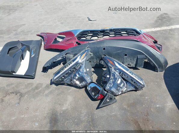 KL77LHE24RC092513 2024 CHEVROLET TRAX Red Instrument cluster view