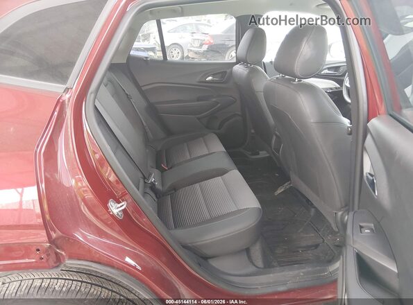 KL77LHE24RC140396 2024 CHEVROLET TRAX Maroon VIN կոդի պիտակի տեսք