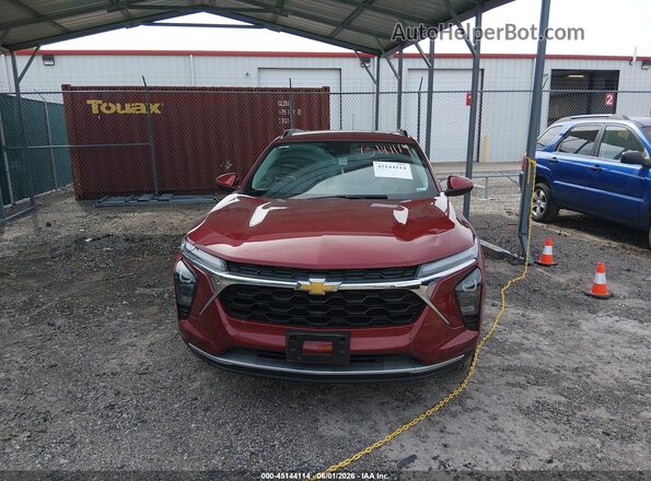 KL77LHE24RC140396 2024 CHEVROLET TRAX Maroon Սալոնի հետևի տեսք