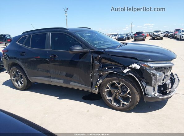 KL77LHE25RC162133 2024 CHEVROLET TRAX Black Widok wnętrza 360 stopni