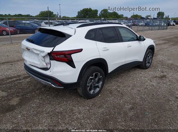 KL77LHE26RC000902 2024 CHEVROLET TRAX White Trasero derecho