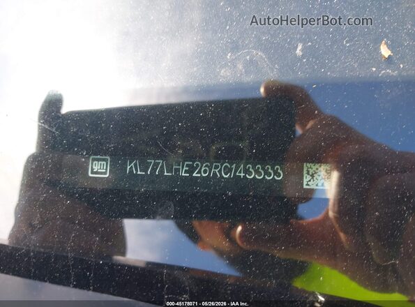 KL77LHE26RC143333 2024 CHEVROLET TRAX Gray 