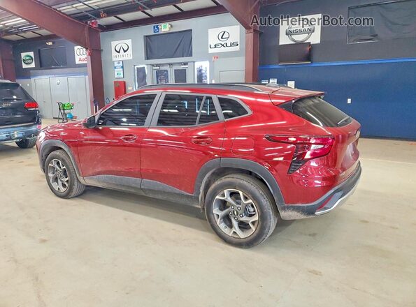 KL77LHE28RC038552 2024 CHEVROLET TRAX Red Հետևի ձախ