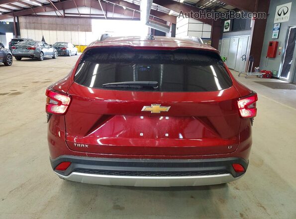 KL77LHE28RC038552 2024 CHEVROLET TRAX Red Հետևի տեսք