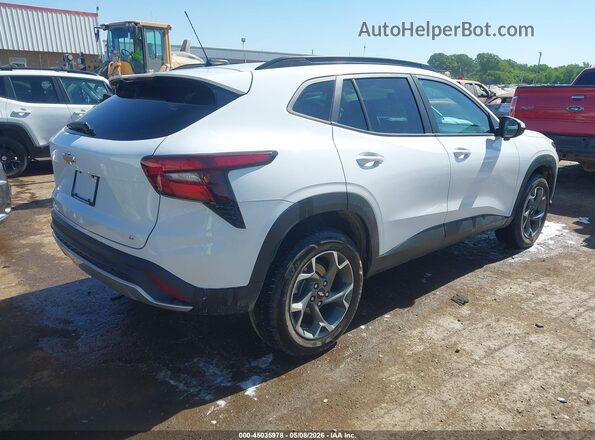 KL77LHE2XRC214484 2024 CHEVROLET TRAX White Rear right