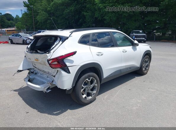 KL77LHE2XRC234735 2024 CHEVROLET TRAX White Задня права чверть