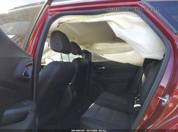 KL77LHEP0SC004140 2025 CHEVROLET TRAX Red VIN կոդի պիտակի տեսք