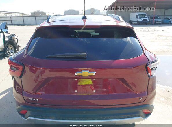 KL77LHEP0SC004140 2025 CHEVROLET TRAX Red 