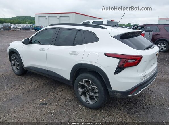 KL77LHEP1SC061561 2025 CHEVROLET TRAX White Rear left