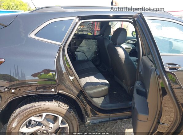 KL77LHEP1SC072592 2025 CHEVROLET TRAX Black Vista de la etiqueta del VIN
