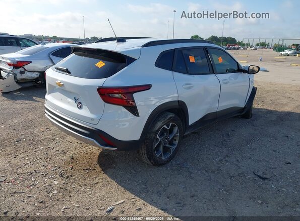 KL77LHEP1SC122309 2025 CHEVROLET TRAX White უკანა მარჯვენა
