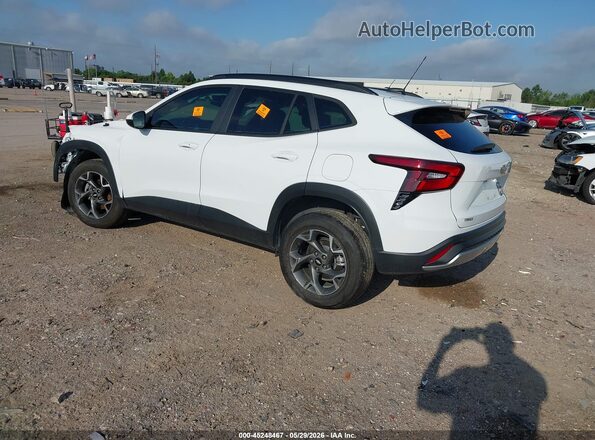 KL77LHEP1SC122309 2025 CHEVROLET TRAX White უკანა მარცხენა
