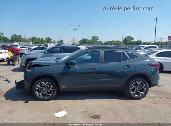 KL77LHEP1SC135724 2025 CHEVROLET TRAX Green 
