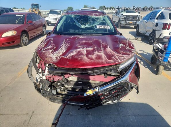 KL77LHEP1SC208428 2025 CHEVROLET TRAX Maroon 
