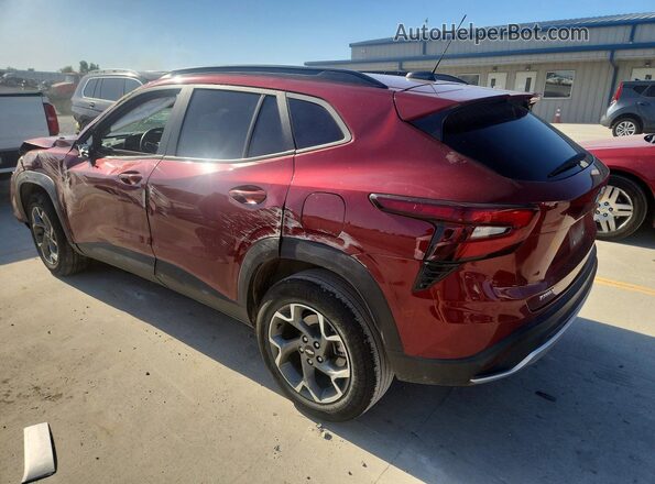 KL77LHEP1SC208428 2025 CHEVROLET TRAX Maroon 