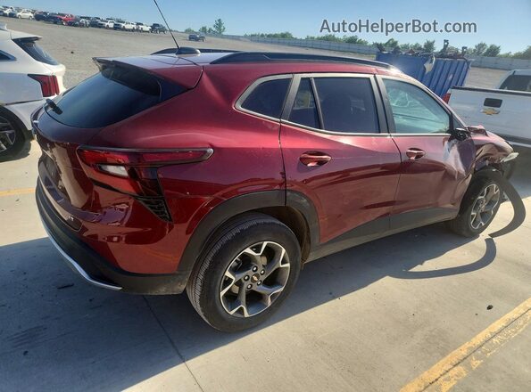 KL77LHEP1SC208428 2025 CHEVROLET TRAX Maroon 