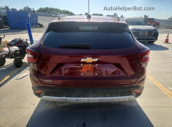 KL77LHEP1SC208428 2025 CHEVROLET TRAX Maroon 
