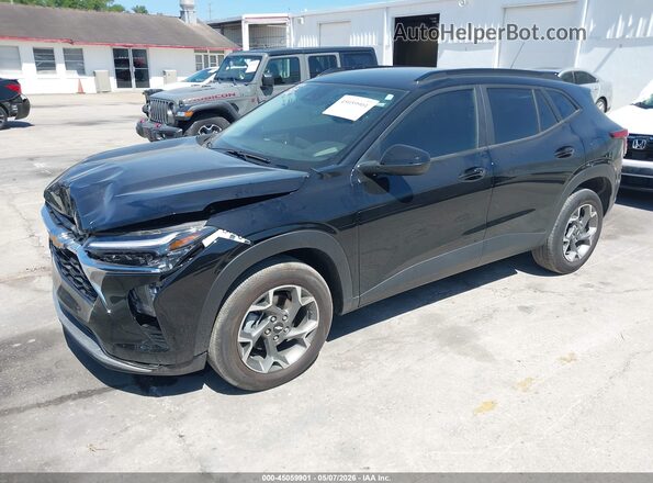 KL77LHEP1SC308870 2025 CHEVROLET TRAX Black Передня ліва чверть