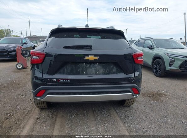 KL77LHEP2SC013048 2025 CHEVROLET TRAX Black 