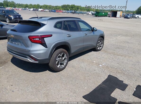KL77LHEP2SC178467 2025 CHEVROLET TRAX Gray Задня права чверть