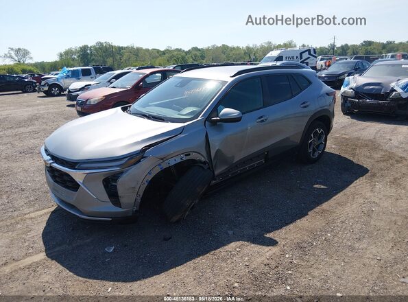 KL77LHEP2SC178467 2025 CHEVROLET TRAX Gray Передня ліва чверть