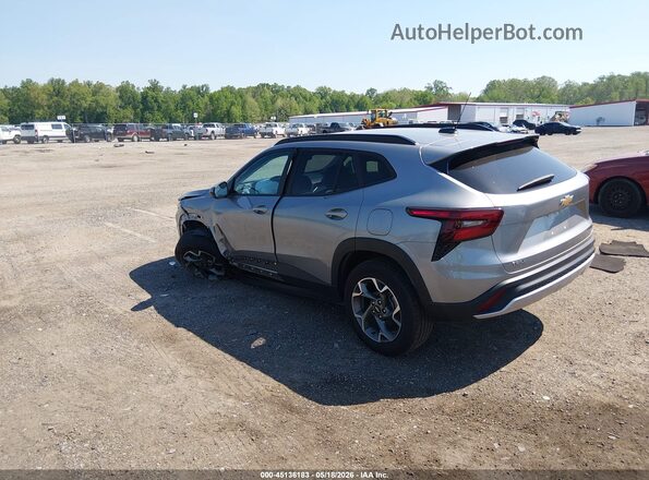 KL77LHEP2SC178467 2025 CHEVROLET TRAX Gray Задня ліва чверть