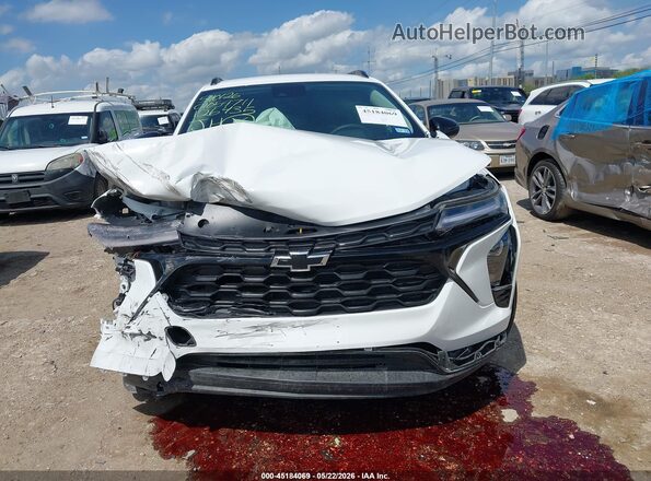 KL77LHEP2TC126435 2026 CHEVROLET TRAX White Vista del cuadro de instrumentos