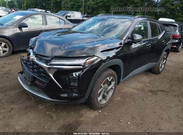 KL77LHEP3SC236313 2025 CHEVROLET TRAX Black Передня ліва чверть