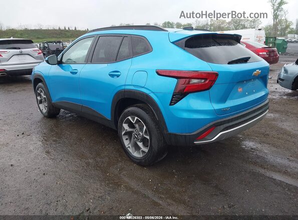 KL77LHEP3SC263236 2025 CHEVROLET TRAX Light Blue Задняя левая четверть
