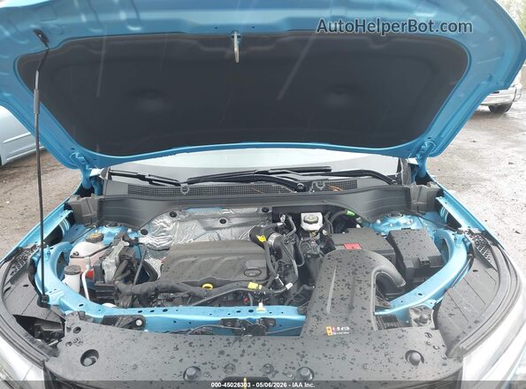 KL77LHEP3SC263236 2025 CHEVROLET TRAX Light Blue Вид сзади