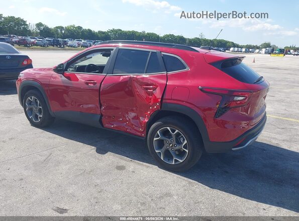 KL77LHEP3TC009219 2026 CHEVROLET TRAX Red უკანა მარცხენა