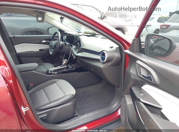 KL77LHEP4SC037819 2025 CHEVROLET TRAX Burgundy Սալոնի դիմացի տեսք