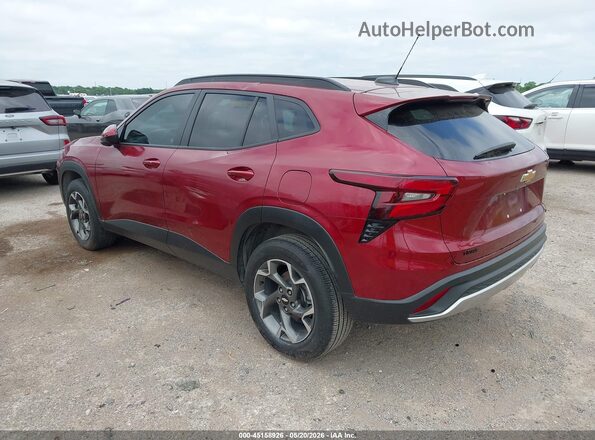 KL77LHEP4SC037819 2025 CHEVROLET TRAX Burgundy Հետևի ձախ