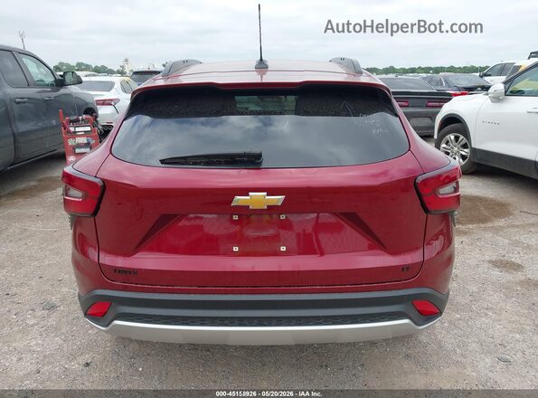 KL77LHEP4SC037819 2025 CHEVROLET TRAX Burgundy 