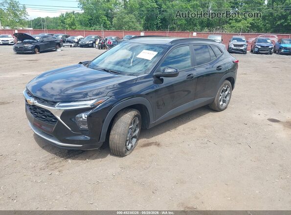 KL77LHEP5SC172422 2025 CHEVROLET TRAX Black წინა მარცხენა ხედი სამი მეოთხედიდან