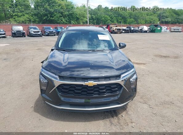 KL77LHEP5SC172422 2025 CHEVROLET TRAX Black ხელსაწყოთა პანელის ხედი