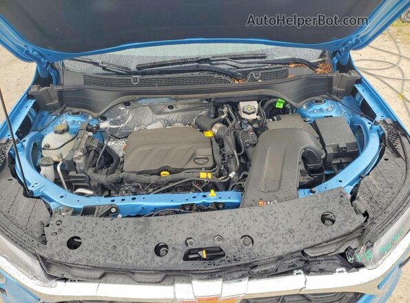 KL77LHEP5SC254652 2025 CHEVROLET TRAX Бирюзовый 