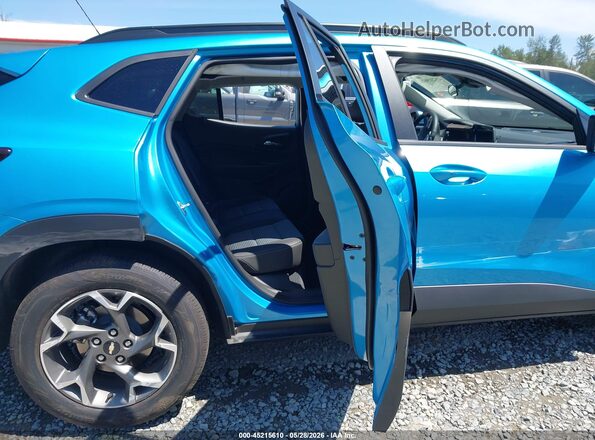 KL77LHEP5SC325669 2025 CHEVROLET TRAX Синий Вид наклейки с VIN-кодом