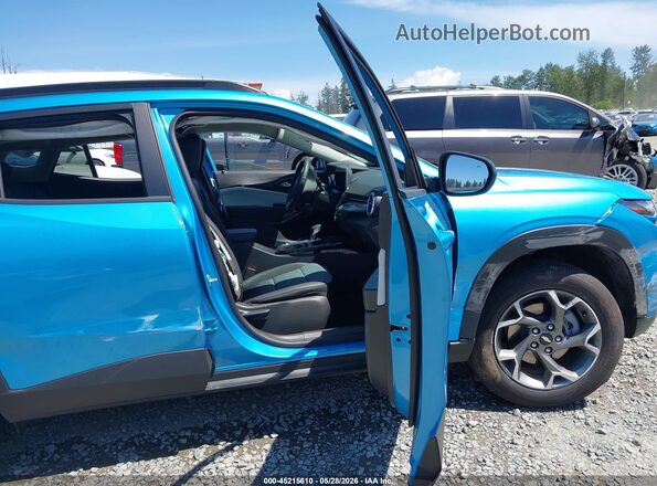 KL77LHEP5SC325669 2025 CHEVROLET TRAX Синий Вид салона спереди
