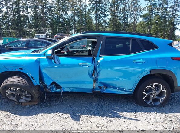 KL77LHEP5SC325669 2025 CHEVROLET TRAX Синий Панорамный вид салона 360°