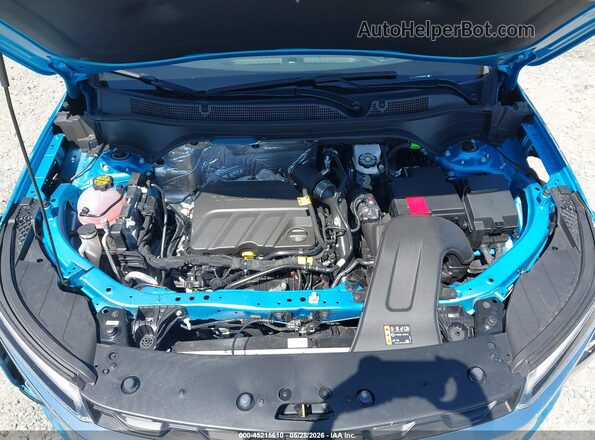 KL77LHEP5SC325669 2025 CHEVROLET TRAX Синий Вид сзади