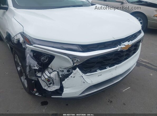 KL77LHEP6SC141776 2025 CHEVROLET TRAX White Front view