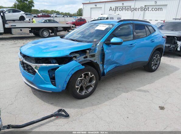 KL77LHEP6SC156701 2025 CHEVROLET TRAX Blue 