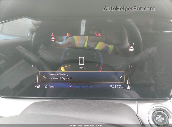 KL77LHEP6SC156701 2025 CHEVROLET TRAX Blue 