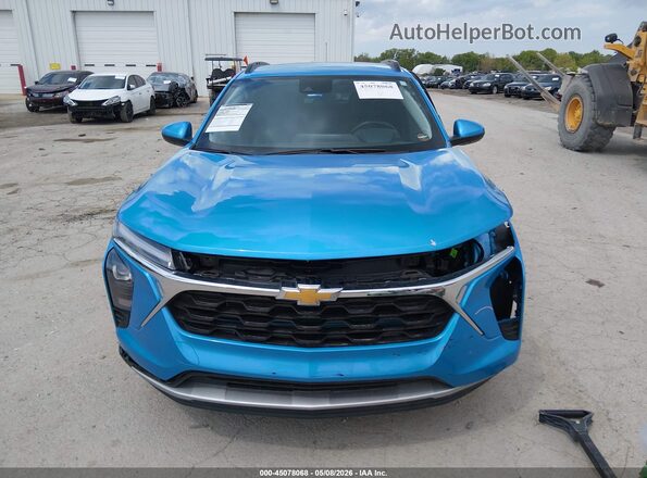 KL77LHEP6SC156701 2025 CHEVROLET TRAX Blue 