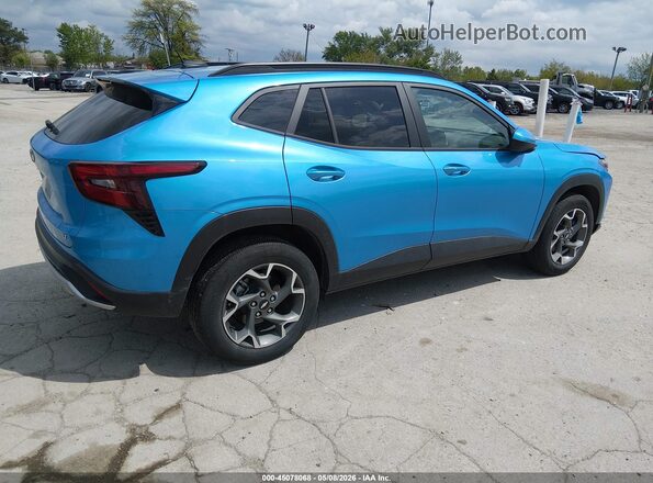 KL77LHEP6SC156701 2025 CHEVROLET TRAX Blue 