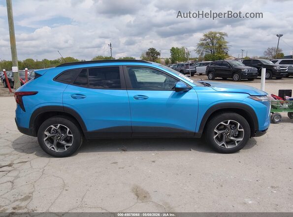 KL77LHEP6SC156701 2025 CHEVROLET TRAX Blue 