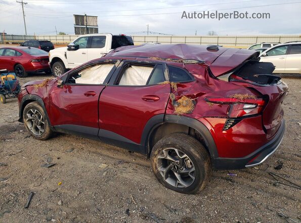 KL77LHEP7SC148333 2025 CHEVROLET TRAX Red უკანა მარცხენა