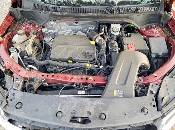 KL77LHEP7SC148333 2025 CHEVROLET TRAX Red ძრავის განყოფილების ხედი
