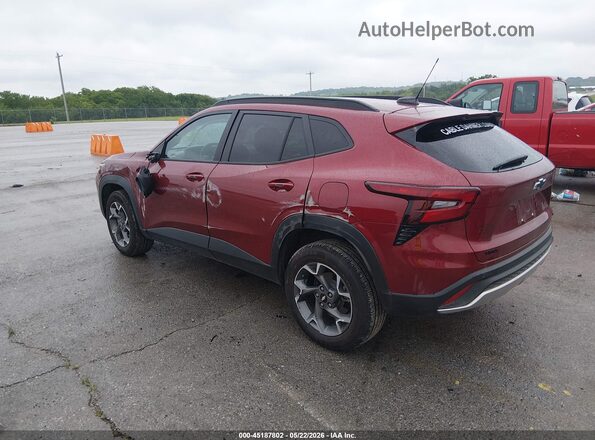 KL77LHEP8SC059225 2025 CHEVROLET TRAX Red Trasero izquierdo